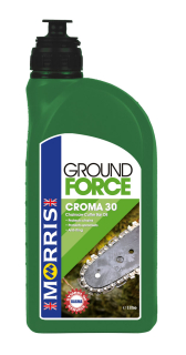 Morris Ground Force Croma 30 Chain & Cutter Bar Oil - olej na řetězy motorových pil, 1l