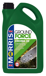Morris Ground Force Croma 30 Chain & Cutter Bar Oil - olej na řetězy motorových pil, 5l