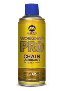 Morris FS Chain Lubricant, plně syntetický sprej na řetězy, 400ml