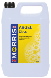 Morris Abgel Citrus, gelová mycí pasta na ruce s pumpou, 5l