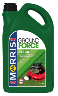 Morris Ground Force SAE 30, prémiový motorový olej pro 4T zahradní techniku, 5l