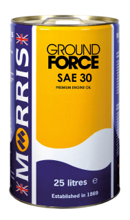 Morris Ground Force SAE 30, prémiový motorový olej pro 4T zahradní techniku, 25l