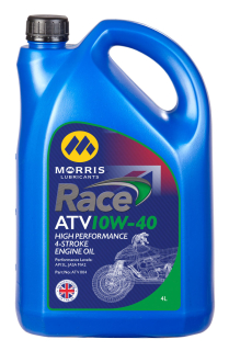 Morris Race ATV 10W-40, výkonný 4T olej pro namáhané ATV (čtyřkolky), 4l