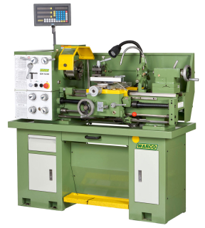 Warco GH1236, klasický hrotový soustruh na kov s převodovkou, 1f, 1.5kW - 620 kg