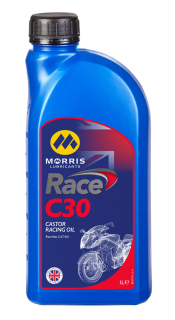 Morris Race C30, ricinový motorový olej - speedway, 1l