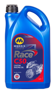 Morris Race C50, ricinový motorový olej - speedway, 5l