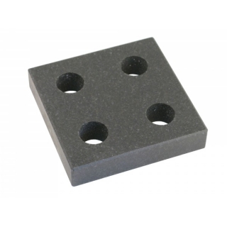 Granitový čtverec DIN 875/00, 250 x 250 x 30 mm, KM