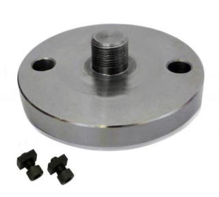 Příruba-adaptér se závitem 12 x 1 mm pro otočný stůl 2.7", Warco