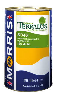 Morris Terralus SB 46 - ekologický plně syntetický hydraulický olej, 25l