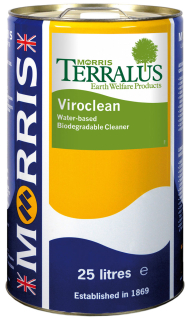 Morris Terralus Viroclean, ekologický čistič na stroje, motory a automobily, 25l