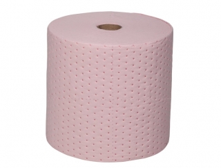 Chemický sorpční koberec - zpevněný lehký perforovaný sorbent (40 cm x 50 m), RA