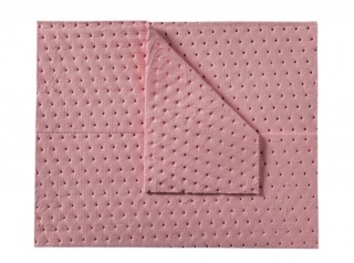 Chemická sorpční rohož - zpevněný perforovaný sorbent, 100 ks, RA