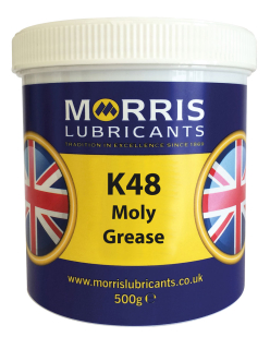 Morris K48 - MOLY, plastické mazivo obsahující molybdenový disulfát, 500 g