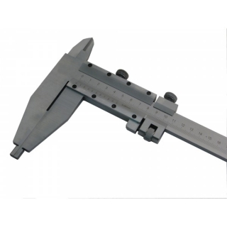 Posuvné měřítko oboustranné s jemným stavěním ČSN 25 1233 (ČSN 25 1234), DIN 862, 600 mm, KM