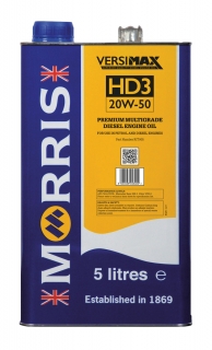 Morris Versimax HD3 20W-50, vícestupňový motorový olej, 5l