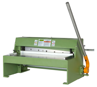 Ruční padací nůžky na plech - gilotina, 650 mm, 130 kg, Warco