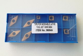 Náhradní VBD pro soustružnické sady 9684, 10ks, Warco