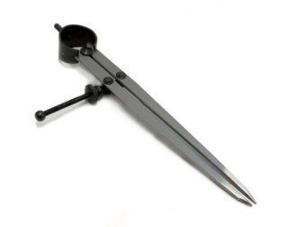 Přímé měřítko / hmatadlo s pružinou a aretací - 75 mm, Warco