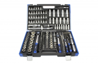 Gola sada 1/4" - 3/8" - 1/2", 6 hran 4 - 32 mm, 180 dílů, Condor Werkzeug