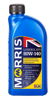 Morris Lodexol XFS 80W-140, GL5+, vysoce výkonný olej pro převodovku a LSD diferenciál, 1l