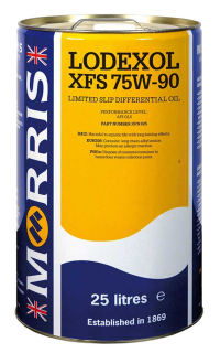 Morris Lodexol XFS 75W-90, GL5 - vysoce výkonný olej pro převodovku a LSD diferenciál, 25l