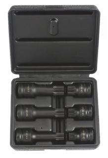 Hlavice zástrčné 1/2", XZN M14 - M18, 6 dílů, tvrzené, Triumf