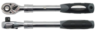 Ráčna teleskopická 1/2"  72 zubů, 340 - 480 mm, s přepínací páčkou a vyhazovákem, Welzh