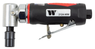 Pneumatická (vzduchová) kombinovaná úhlová bruska 1/4", délka 155 mm, Welzh