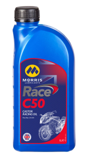 Morris Race C50, ricinový motorový olej - speedway, 1l