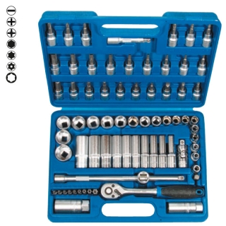 Gola sada 3/8", 6-24 mm,Super-Lock, 71 dílů, Triumf