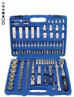 Gola sada 1/4" + 1/2", Super-Lock 4 - 32 mm, 108 dílů, Triumf