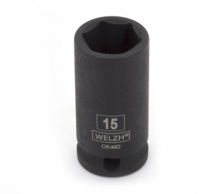 Hlavice nástrčná 3/8", 6 hran 11 mm, CrMo, Welzh