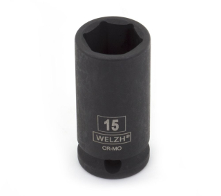 Hlavice nástrčná 3/8", 6 hran 21 mm, CrMo, Welzh