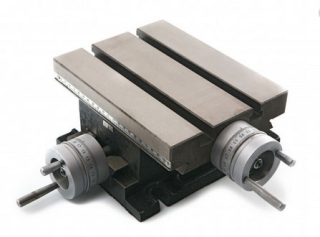 Křížový stůl 225 x 175 mm pro frézování nebo vrtání, 17 kg