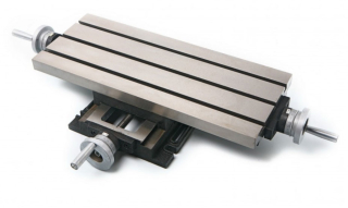 Křížový stůl 600 x 240 mm pro frézování nebo vrtání, 52 kg