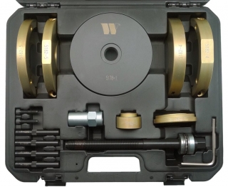 Sada přípravků pro výměnu ložisek kol Ford Focus a Mondeo, pro ložiska 82 mm, Welzh
