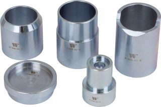 Adaptéry pro univerzální lis 67306-WW pro Mercedes Sprinter, VW Crafter a LT, Welzh