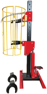 Stahovák pružin, hydraulický, stojanový, tlak až 1500 kg, Welzh