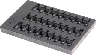 Hlavice zástrčné 3/8", Torx T25-T80, s Inbus hrotem H5-H19, XZN M5-M18, pro rázové utahováky, CrMo, sada 27 dílů, Welzh