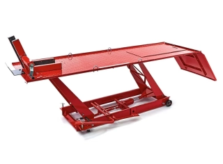Hydraulický motocyklový zvedák 300, zvednutí až 450 kg, luxusní upínací háky, hmotnost 150 kg