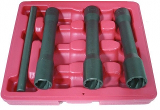 Hlavice nástrčné 1/2", Spirál 17 - 21 mm, prodl., na poškozené šrouby, Triumf