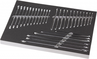 Modul klíčů 8 - 24 mm, CrV, sada 30 dílů, Welzh