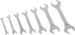 Klíče ploché 6 - 23 mm, ultra tenké 3 mm, CrV, sada 7 dílů, Welzh