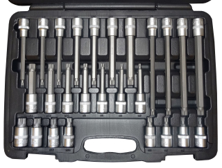 Hlavice zástrčné XZN M5-M16, sada 26 dílů, Welzh