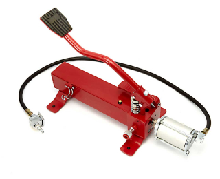 Hydraulicko pneumatická nožní pumpa