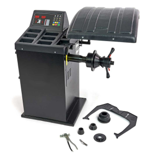 Profesionální vyvažovačka auto pneumatik 10" - 24", 105 kg
