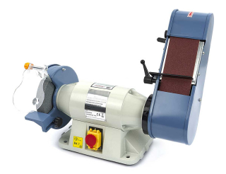 Kombinovaná bruska s 200 mm kotoučem a naklápěcím brusným pásem, 900 W,  35 kg