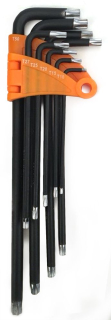 Klíče zástrčné Torx T10-T50, extra dlouhé, sada 9 dílů, Welzh