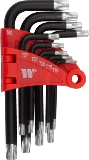Klíče zástrčné Torx T10-T50, sada 9 dílů, Welzh