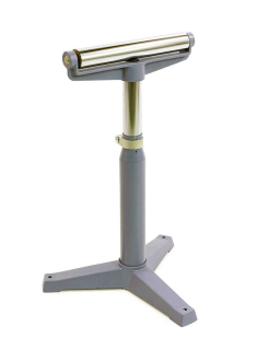 Robustní podávací stojan pro strojní pily s rolnou, 610 - 920 mm, nosnost až 120 kg